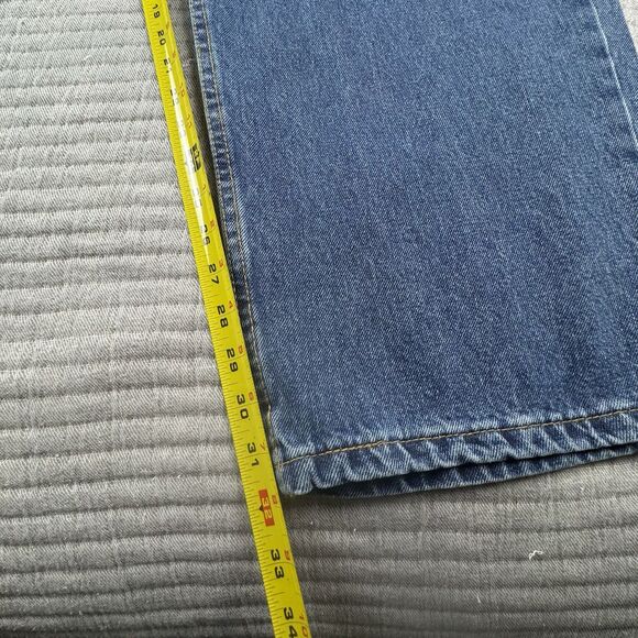 NWT Levis 550 Relaxed Jeans Men 50x32 B&T Tapered Work Denim - Picture 3 of 12